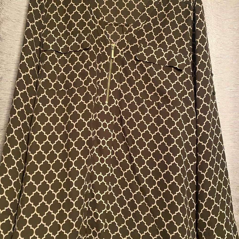 Express green blouse